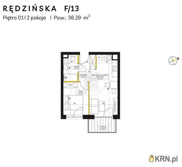 Wrocław, Fabryczna/Maślice, ul. Rędzińska, Mieszkanie  na sprzedaż, 2 pokojowe