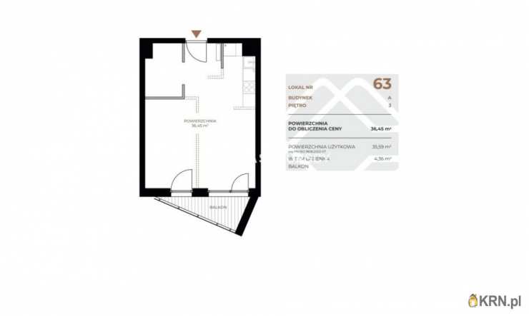 Kraków, Grzegórzki, ul. Fabryczna, Mieszkanie  na sprzedaż, 2 pokojowe