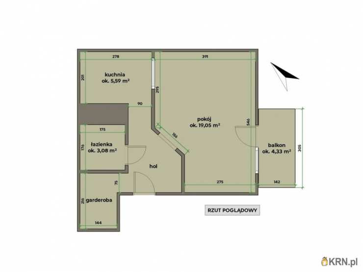 Kraków, Podgórze/Stare Podgórze, ul. J. Zamoyskiego, Mieszkanie  na sprzedaż, 1 pokojowe