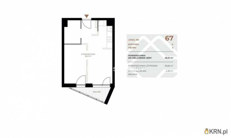 Kraków, Grzegórzki, ul. Fabryczna, Mieszkanie  na sprzedaż, 2 pokojowe