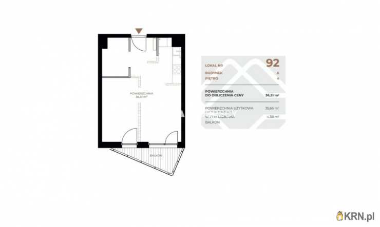 Kraków, Grzegórzki, ul. Fabryczna, Mieszkanie  na sprzedaż, 2 pokojowe