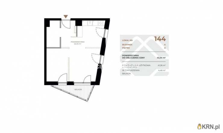 Kraków, Grzegórzki, ul. Fabryczna, Mieszkanie  na sprzedaż, 2 pokojowe