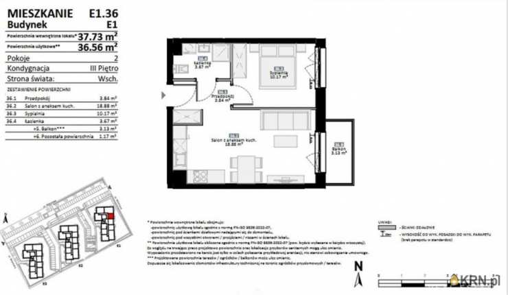 Mieszkanie  na sprzedaż, Rokitki, ul. , 2 pokojowe
