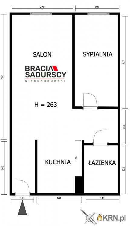 Mieszkanie  na sprzedaż, 2 pokojowe, Kraków, Bieńczyce, ul. J. Strusia