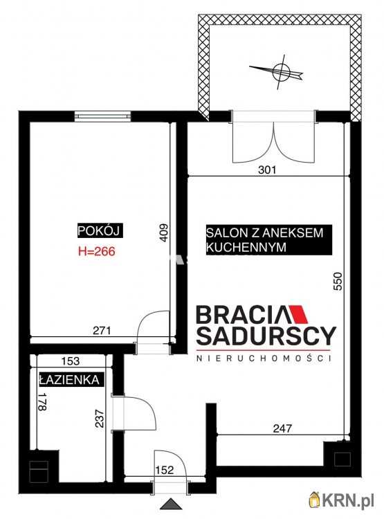 Kraków, Podgórze, ul. T. Szafrana, Mieszkanie  do wynajęcia, 2 pokojowe