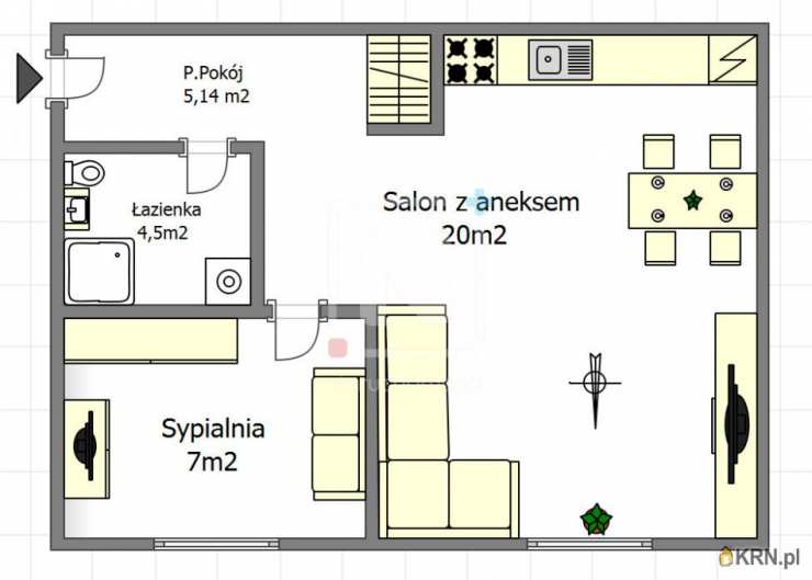 Warszawa, Mokotów, ul. Racławicka, 2 pokojowe, Mieszkanie  na sprzedaż