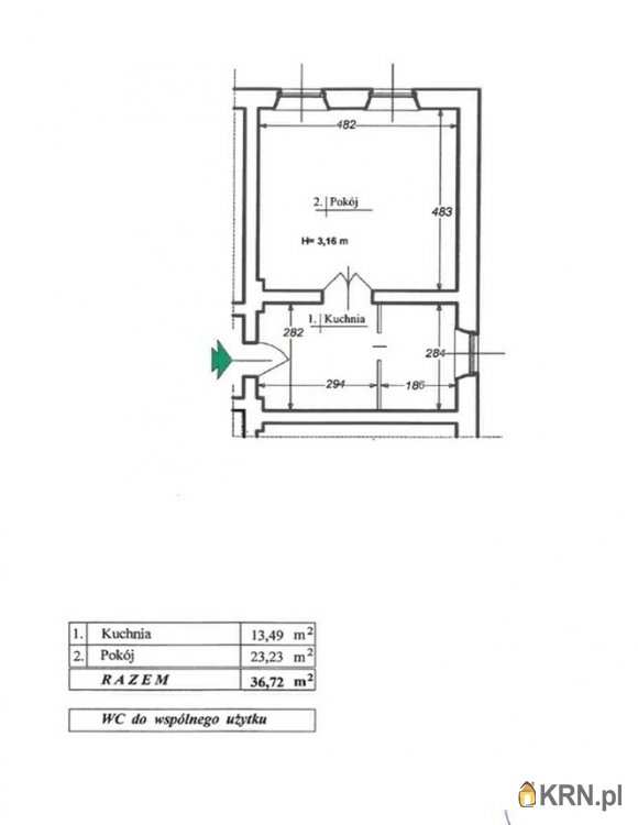 Mieszkanie  na sprzedaż, Lądek-Zdrój, ul. , 1 pokojowe