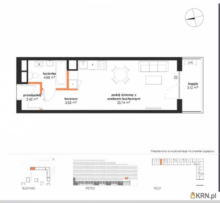 1 pokojowe, Wrocław, Fabryczna, ul. , Mieszkanie  na sprzedaż
