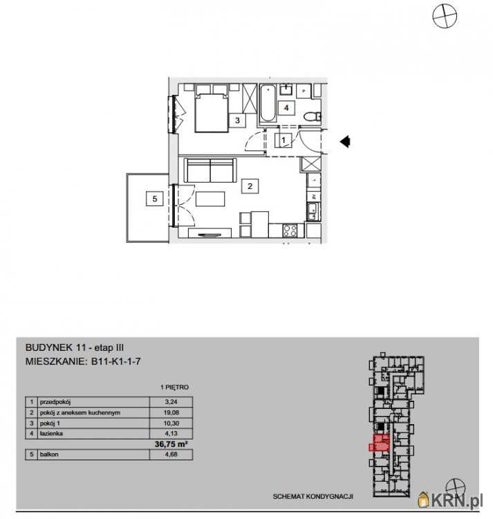 Mieszkanie  na sprzedaż, Wrocław, Fabryczna, ul. , 2 pokojowe