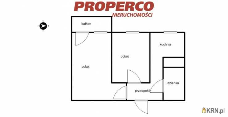 PROPERCO Sp. z o.o. Sp. k. , Mieszkanie  na sprzedaż, Kielce, Czarnów, ul. Hoża