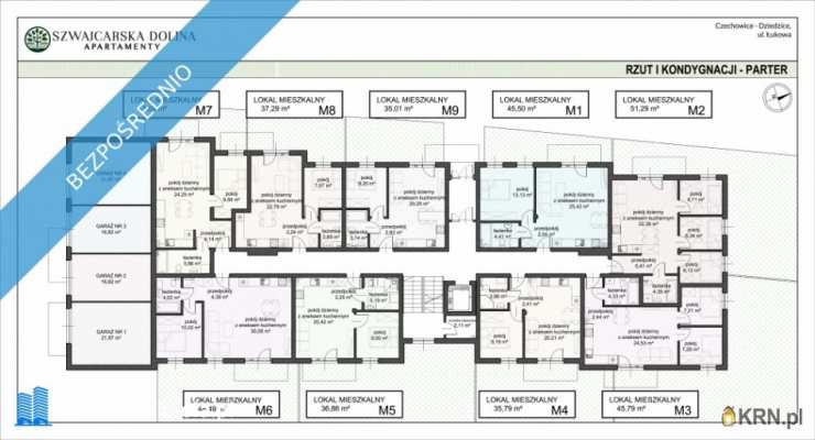 Czechowice-Dziedzice, ul. Łukowa, 2 pokojowe, Mieszkanie  na sprzedaż