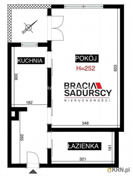 Kraków, Dębniki/Ludwinów, ul. Monte Cassino, Mieszkanie  do wynajęcia, 1 pokojowe