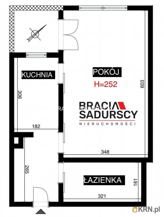 1 pokojowe, Kraków, Dębniki/Ludwinów, ul. Monte Cassino, Mieszkanie  do wynajęcia