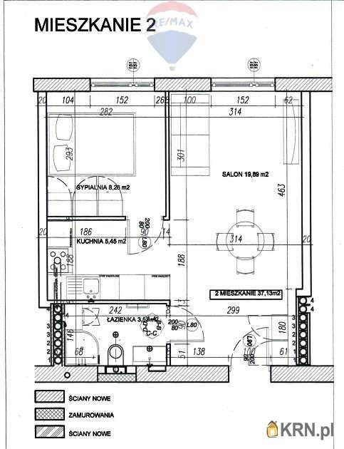 Mieszkanie  do wynajęcia, 2 pokojowe, Cieszyn, ul. 