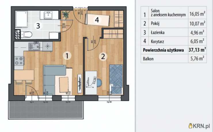 Smolec, ul. , 2 pokojowe, Mieszkanie  na sprzedaż
