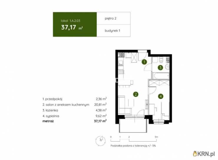 2 pokojowe, Kraków, Prądnik Biały, ul. Pękowicka, Mieszkanie  na sprzedaż