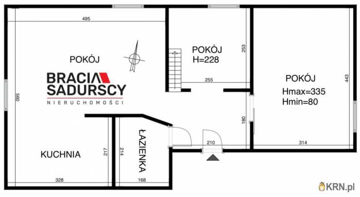 Skawina, ul. A. Głowackiego, Mieszkanie  na sprzedaż, 3 pokojowe