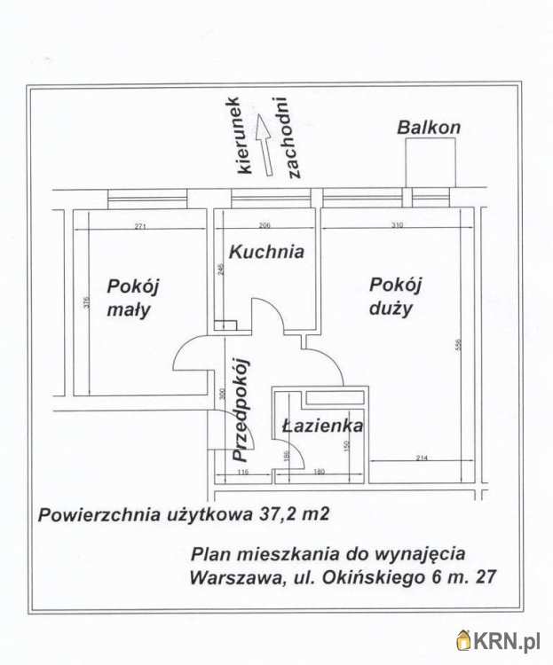 Mieszkanie  do wynajęcia, 1 pokojowe, Warszawa, Ochota, ul. 