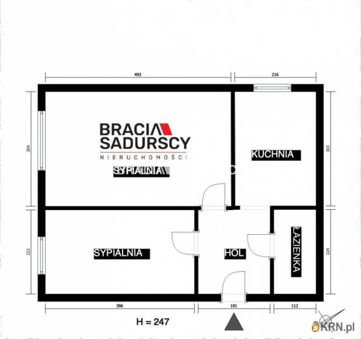 Kraków, Grzegórzki, ul. Pokoju, Mieszkanie  na sprzedaż, 2 pokojowe