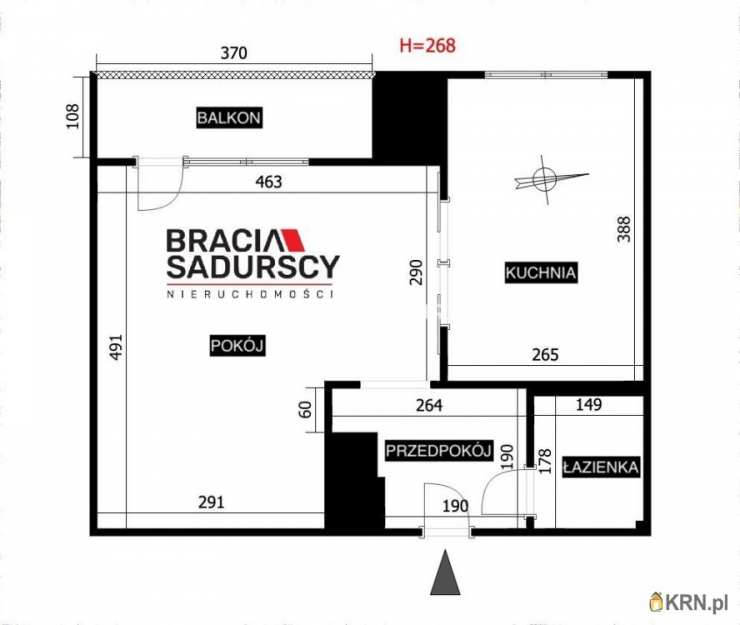 BRACIA SADURSCY ODDZIAŁ BS4 KROWODRZA, Mieszkanie  na sprzedaż, Kraków, Łagiewniki/Borek Fałęcki, ul. F. Kurasia