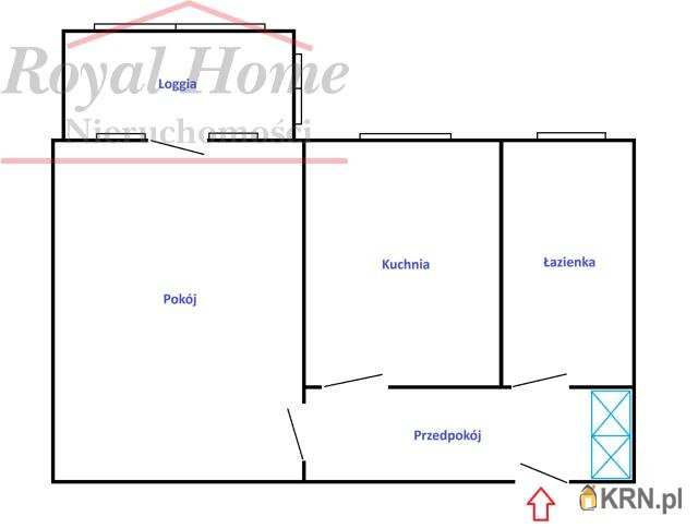 1 pokojowe, Mieszkanie  na sprzedaż, Wrocław, Fabryczna/Grabiszyn, ul. Połaniecka