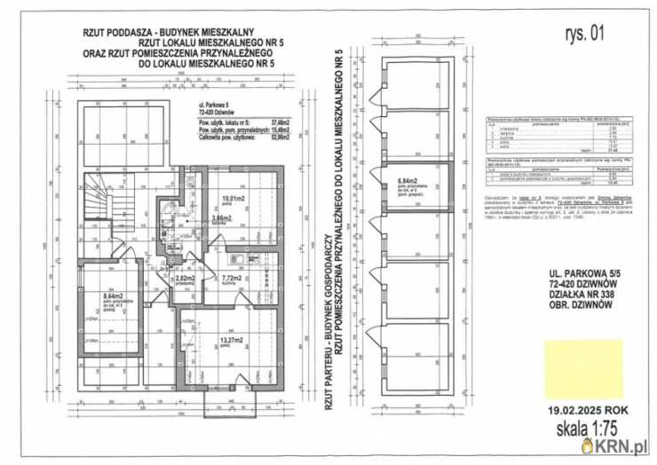 Dziwnów, ul. , 2 pokojowe, Mieszkanie  na sprzedaż