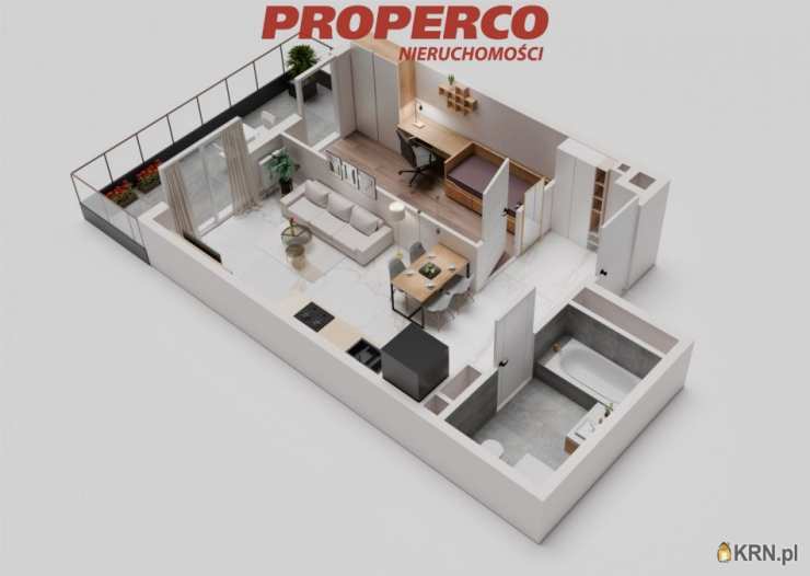 Jędrzejów, ul. , 2 pokojowe, Mieszkanie  na sprzedaż