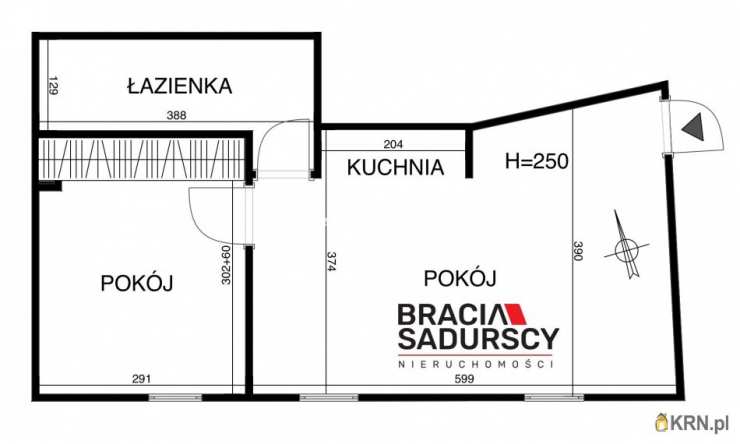 2 pokojowe, Kraków, Podgórze/Stare Podgórze, ul. Wielicka, Mieszkanie  na sprzedaż