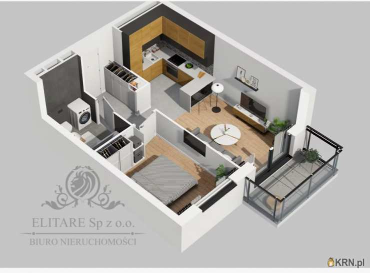 Mieszkanie  na sprzedaż, 2 pokojowe, Wrocław, Krzyki, ul. 