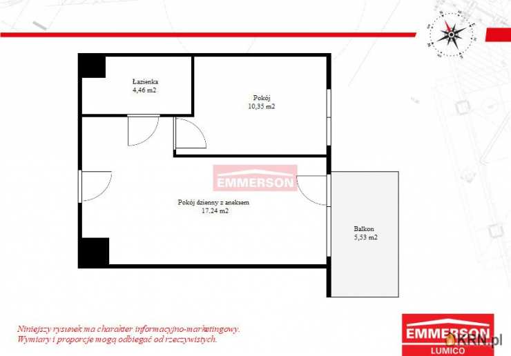 Kraków, Stare Miasto, ul. , 2 pokojowe, Mieszkanie  na sprzedaż