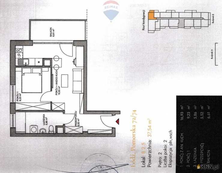 Mieszkanie  na sprzedaż, 2 pokojowe, Łódź, Śródmieście, ul. 