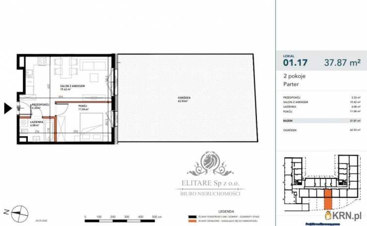 Wrocław, Stare Miasto, ul. , Mieszkanie  na sprzedaż, 2 pokojowe
