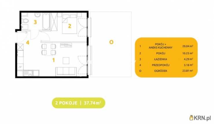 Kraków, Prądnik Biały, ul. 29 Listopada, Mieszkanie  na sprzedaż, 2 pokojowe