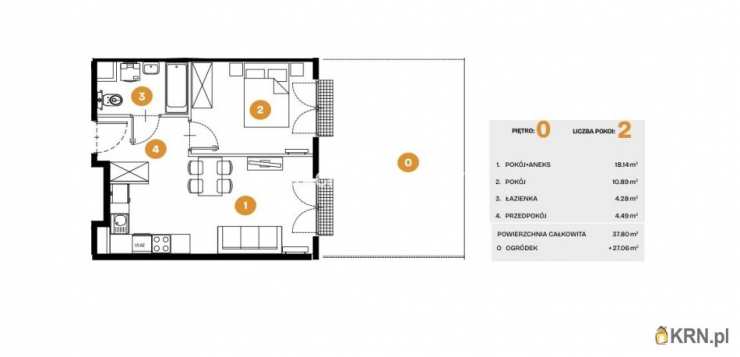 Kraków, Bronowice, ul. Na Błonie, Mieszkanie  na sprzedaż, 2 pokojowe