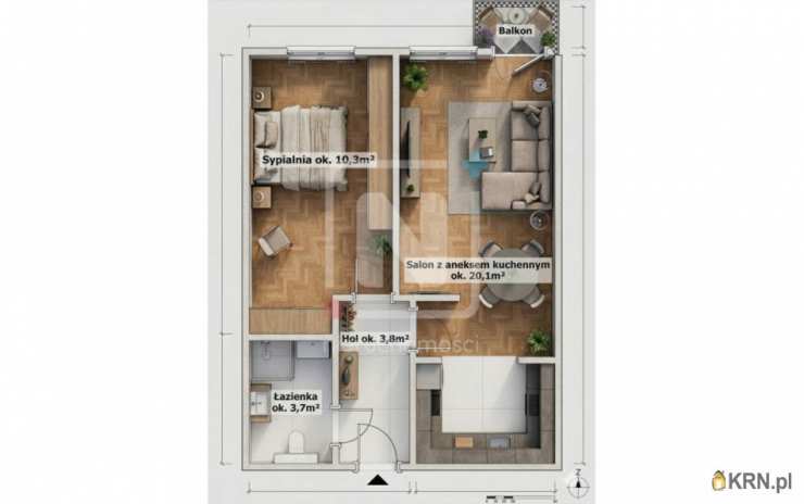 Nieruchomości Plus Piotr Kasprzak Paulina Pacelt Spółka Cywilna, Mieszkanie  na sprzedaż, Warszawa, Śródmieście/Muranów, ul. 
