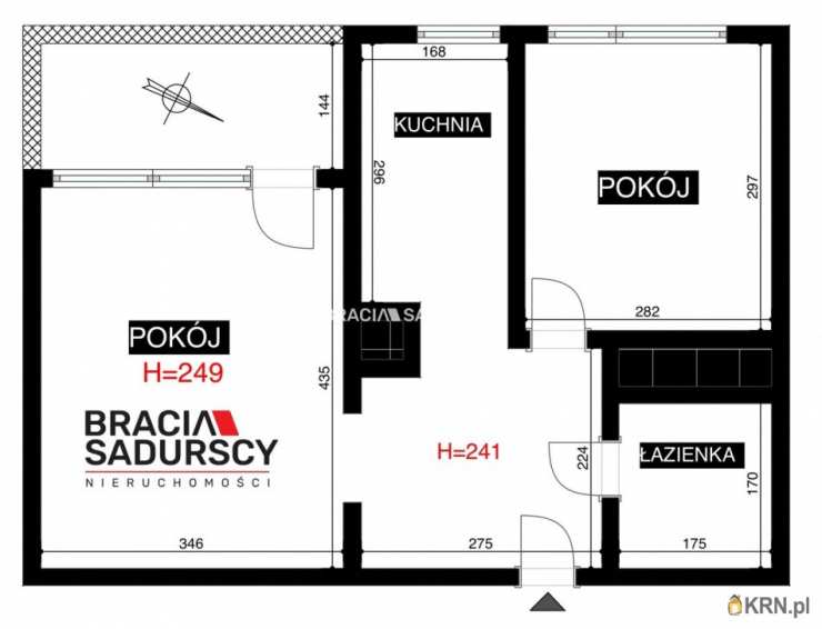 Kraków, Podgórze Duchackie/Wola Duchacka, ul. Białoruska, Mieszkanie  na sprzedaż, 2 pokojowe