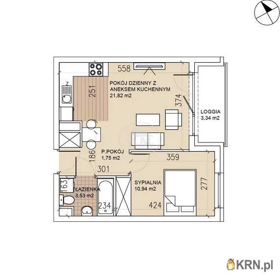 Mieszkanie  na sprzedaż, 2 pokojowe, Wrocław, Psie Pole/Sołtysowice, ul. 