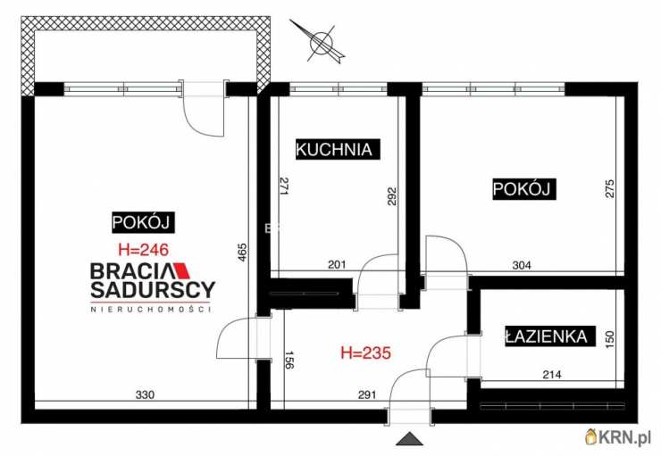 Kraków, Łagiewniki/Borek Fałęcki, ul. Jagodowa, Mieszkanie  na sprzedaż, 2 pokojowe