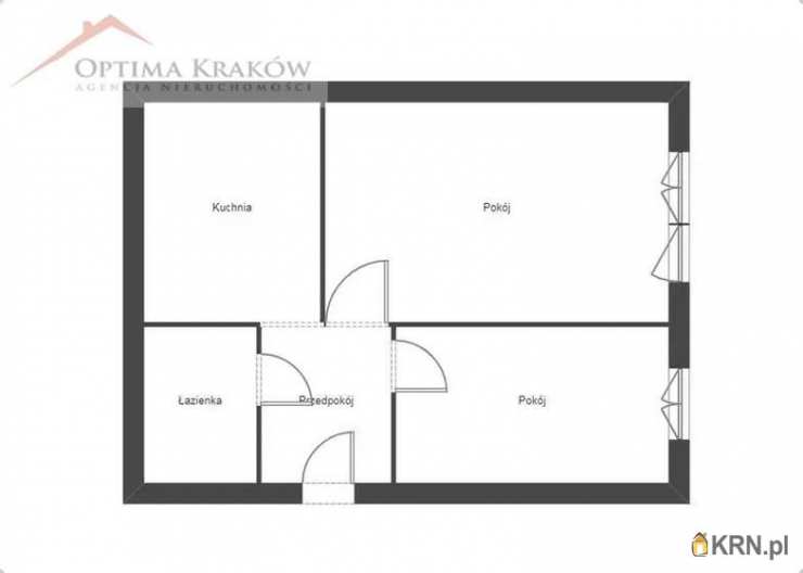Mieszkanie  na sprzedaż, Kraków, Grzegórzki/Dąbie, ul. Bajeczna, 2 pokojowe