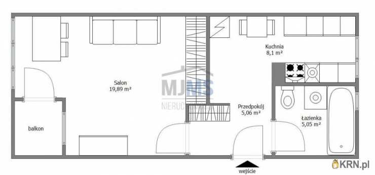 MJMS Nieruchomości, Mieszkanie  do wynajęcia, Słupsk, ul. Mikołajska