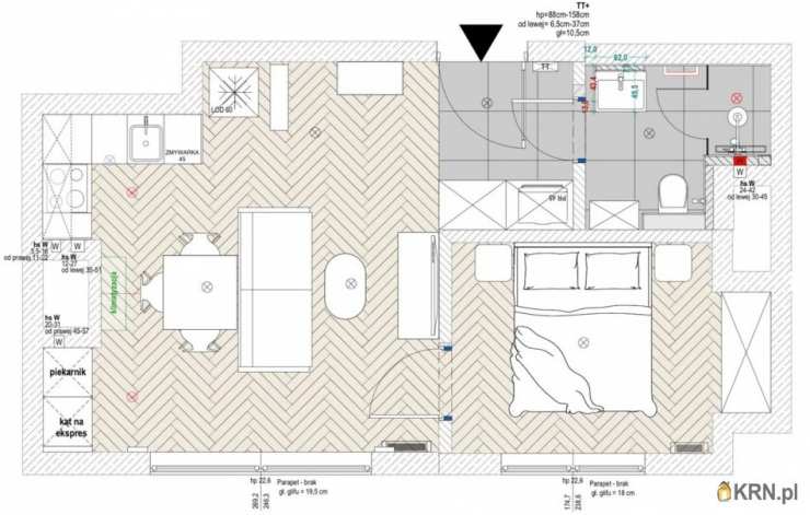 Mieszkanie  do wynajęcia, 2 pokojowe, Warszawa, ul. 