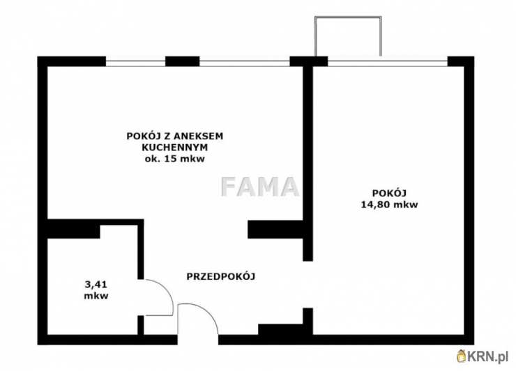 Mieszkanie  na sprzedaż, 2 pokojowe, Włocławek, Zazamcze, ul. Toruńska