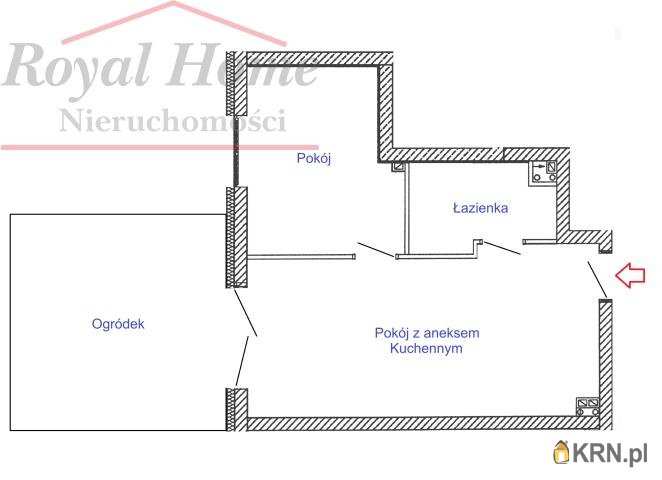 2 pokojowe, Mieszkanie  na sprzedaż, Wrocław, Krzyki/Jagodno, ul. 