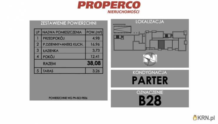 PROPERCO Sp. z o.o. Sp. k. , Mieszkanie  na sprzedaż, Skarżysko-Kamienna, ul. Żeromskiego