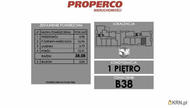 PROPERCO Sp. z o.o. Sp. k. , Mieszkanie  na sprzedaż, Skarżysko-Kamienna, ul. Żeromskiego