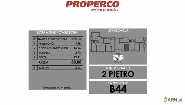 PROPERCO Sp. z o.o. Sp. k. , Mieszkanie  na sprzedaż, Skarżysko-Kamienna, ul. Żeromskiego