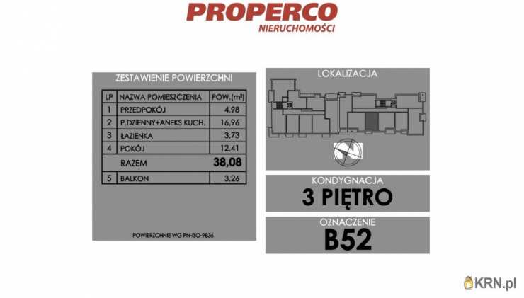 PROPERCO Sp. z o.o. Sp. k. , Mieszkanie  na sprzedaż, Skarżysko-Kamienna, ul. Żeromskiego