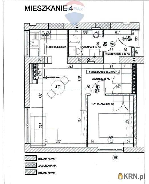 Mieszkanie  do wynajęcia, 2 pokojowe, Cieszyn, ul. 