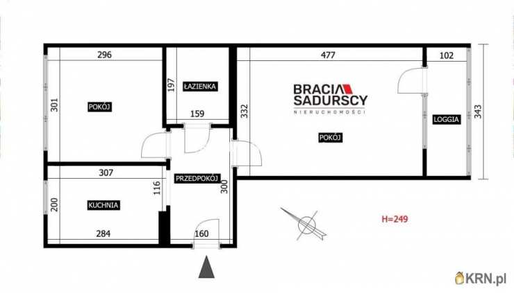 Kraków, Mistrzejowice, ul. Bohaterów Września, Mieszkanie  na sprzedaż, 2 pokojowe