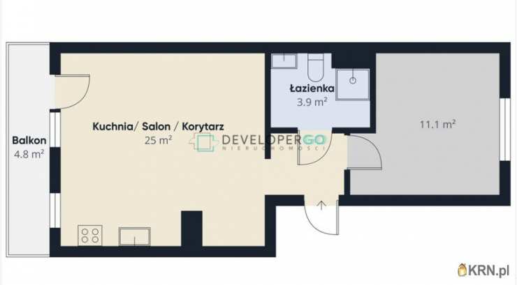 2 pokojowe, Białystok, Leśna Dolina, ul. , Mieszkanie  na sprzedaż